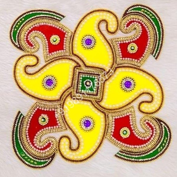 ACRYLIC PLASTIC RANGOLI